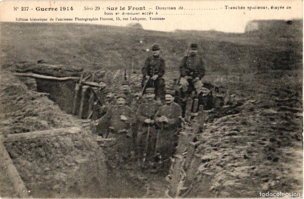 Militaria: Soldados FRANCESES durante la 1 Primera Guerra Mundial - Poilus