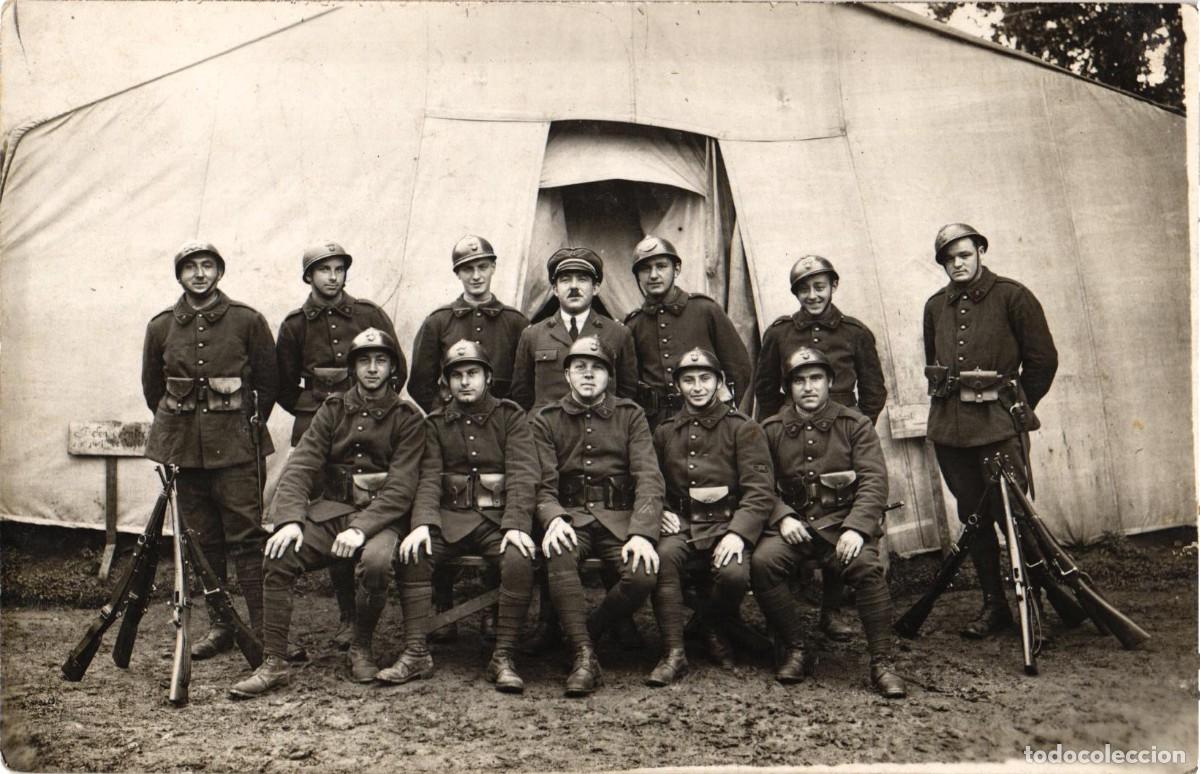 Militaria: Soldados FRANCESES durante la 1 Primera Guerra Mundial - Poilus