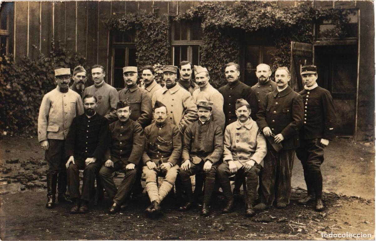 Militaria: Soldados FRANCESES durante la 1 Primera Guerra Mundial - Poilus