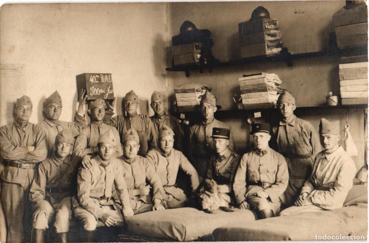 Militaria: Soldados FRANCESES durante la 1 Primera Guerra Mundial - Poilus