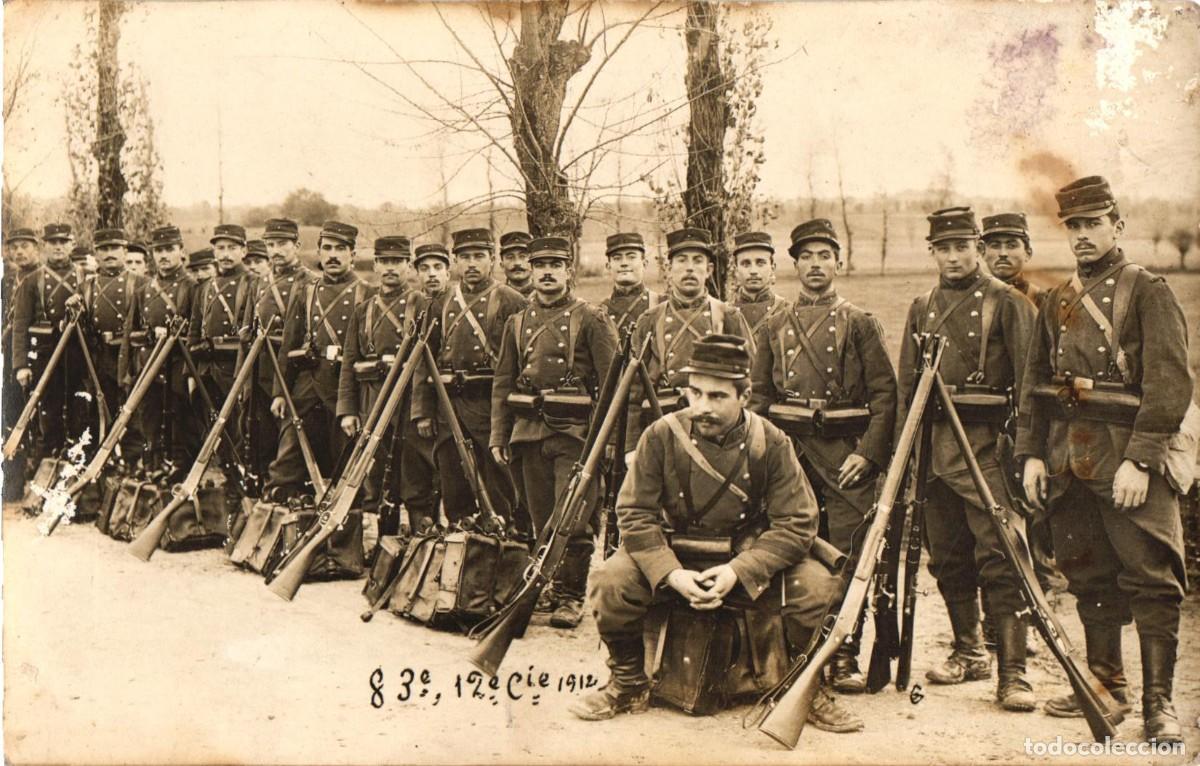 Militaria: Soldados FRANCESES durante la 1 Primera Guerra Mundial - Poilus