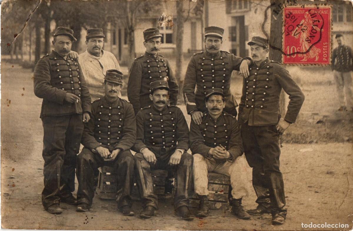 Militaria: Soldados FRANCESES durante la 1 Primera Guerra Mundial - Poilus