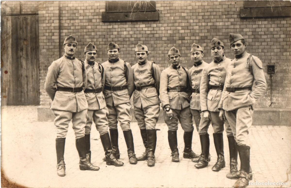 Militaria: Soldados FRANCESES durante el per&iacute;odo de entreguerras - Poilus