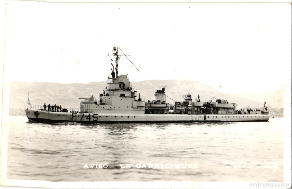 Militaria: Francia - Fragata La Capricieuse - F-745 Fotopostal