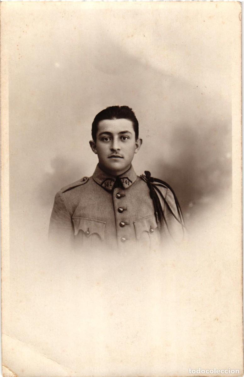 Military Antiques: Soldado franc&eacute;s - Fotografia de estudio - Epoca: 1 Guerra Mundial - Francia France