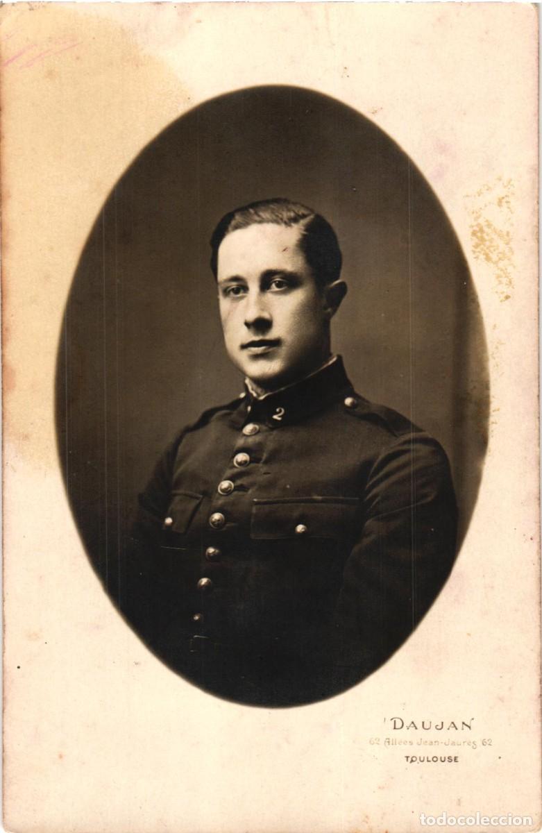 Military Antiques: Soldado franc&eacute;s - Fotografia de estudio - Epoca: 1 Guerra Mundial - Francia France