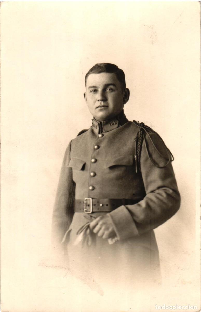 Military Antiques: Soldado franc&eacute;s - Fotografia de estudio - Epoca: 1 Guerra Mundial - Francia France