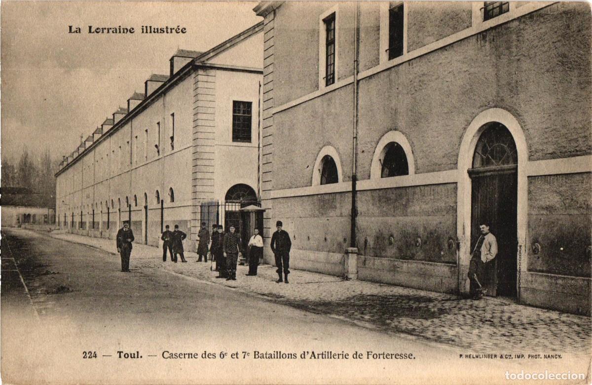 Militaria: Soldados franc&eacute;ses - Lorraine - Toul - Caserne des 6 y 7 Batallon de Artilleria de Forteresse