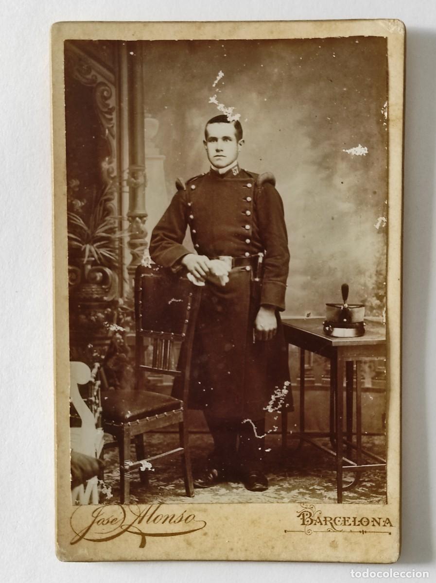 Militaria: RETRATO DE UN MILITAR - FOT&Oacute;GRAFO JOS&Eacute; ALFONSO GALLOFR&Eacute;, BARCELONA