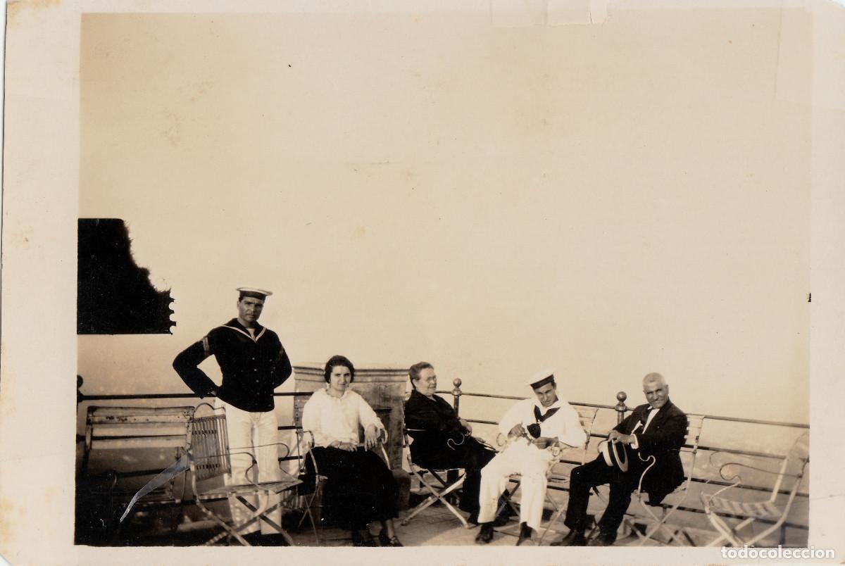 Militaria: Marineros en Barcelona. A&ntilde;os 20 g aa