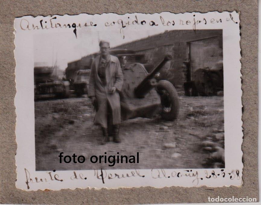 Militaria: FRENTE TERUEL ALCA&Ntilde;IZ CTV ITALIANO ANTITANQUE COGIDO REPUBLICANOS GUERRA CIVIL