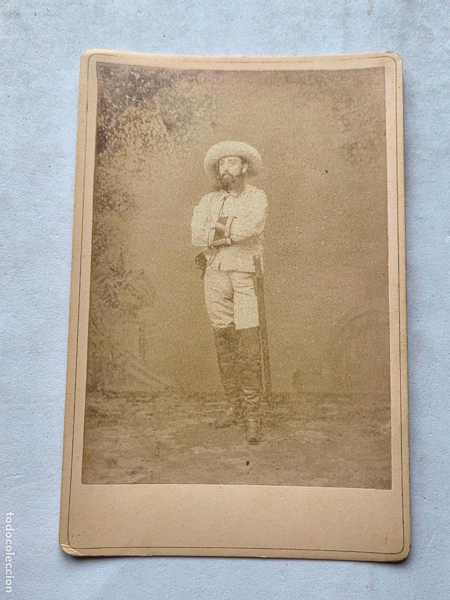 Military Antiques: FOTO DELMONTE MILITAR CUBA TRAJE MILITAR RARA Z1
