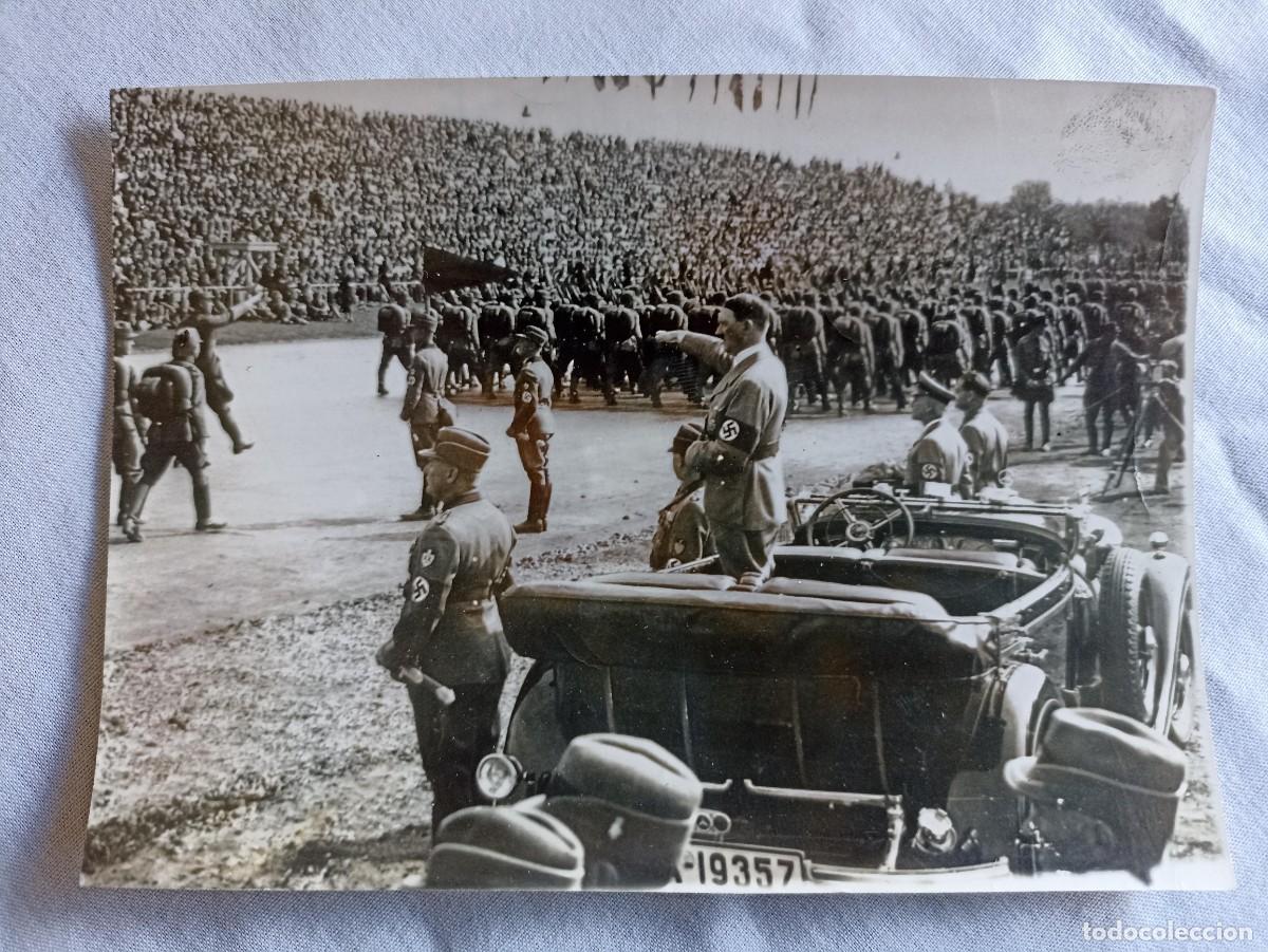 Militaria: Hitler N&uacute;remberg fotograf&iacute;a Original (III Reich Hitler- Nazi- Alemania) WWII 1937