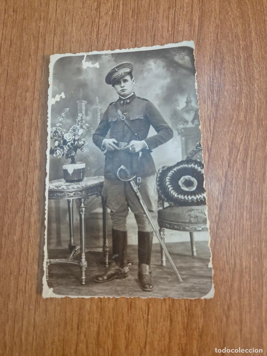 Militaria: ANTIGUA FOTO JOVER MILITAR FOTOGRAFIA DEL CARMEN MIGUEL O. MARTINEZ, ZARAGOZA.
