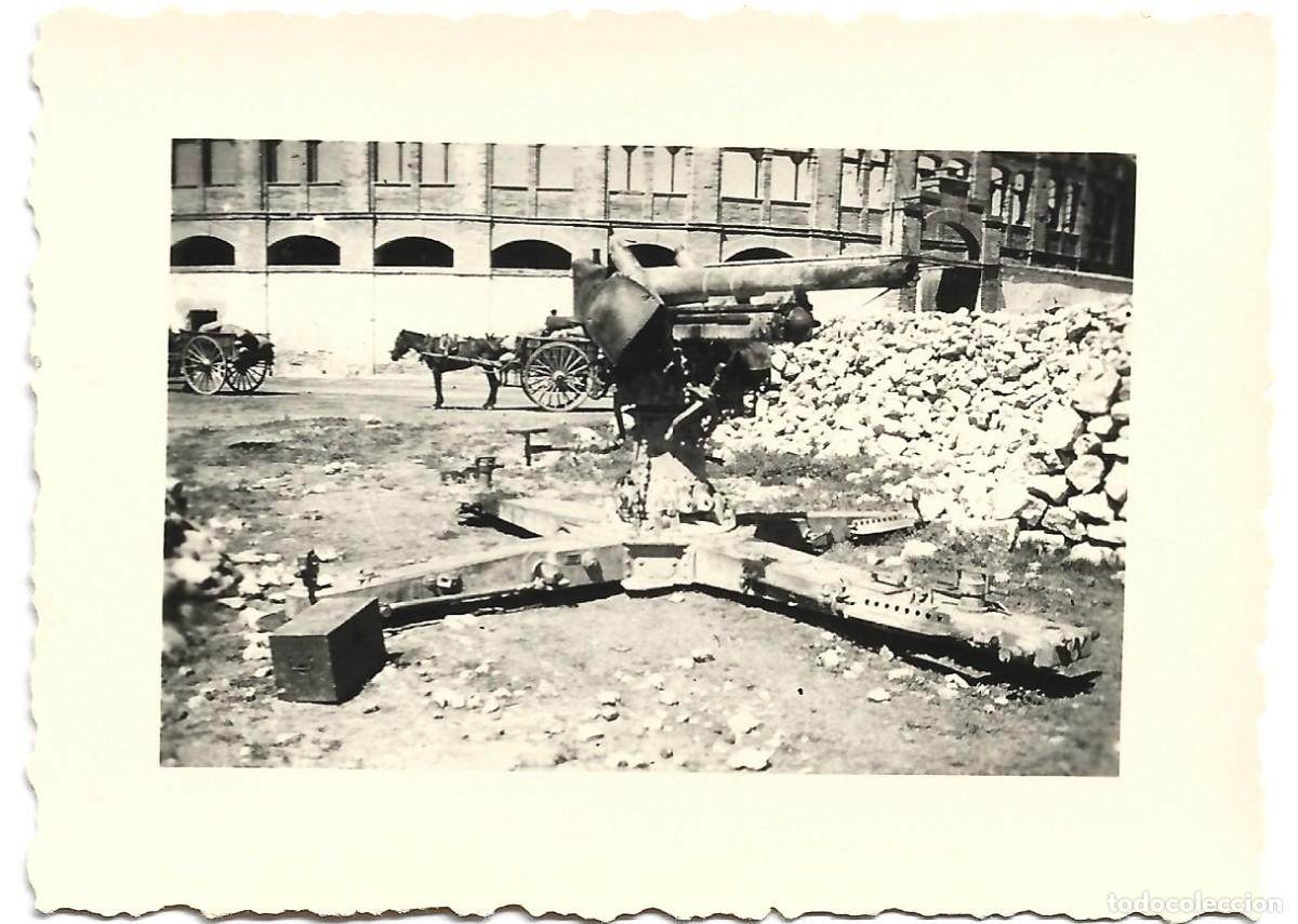 Militaria: 1938ca fotograf&iacute;a guerra civil Ca&ntilde;&oacute;n antia&eacute;reo 8,8 cm Flak 18 de la Legi&oacute;n C&oacute;ndor en Castell&oacute;n