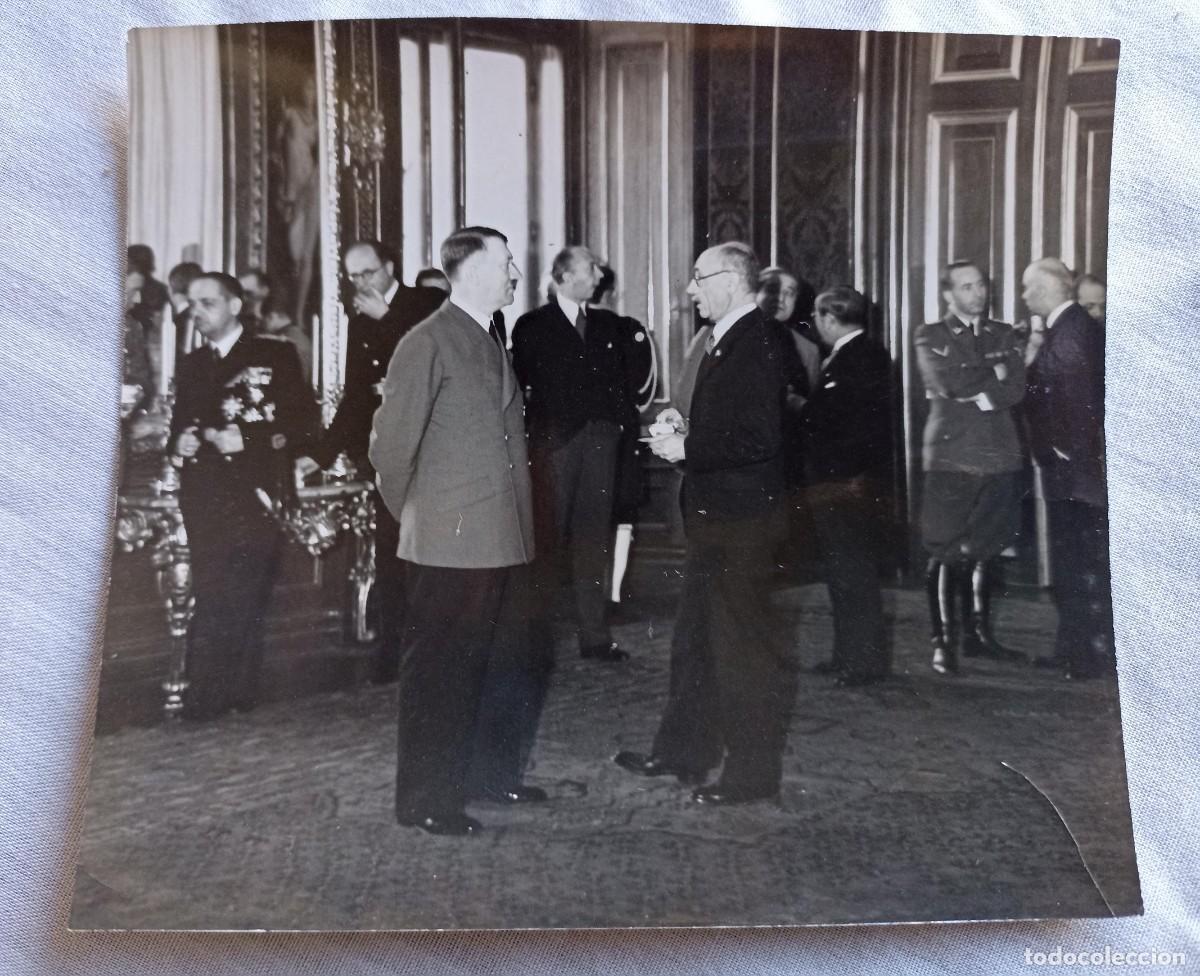 Militaria: Hitler recepci&oacute;n diplom&aacute;tica fotograf&iacute;a Original (III Reich Hitler- Nazi- Alemania) 1940