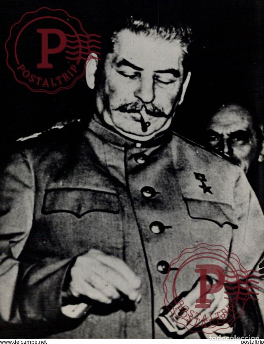 Militaria: DOSSIER STALIN STALINE 18*13CM RUSSE RUSIA RUSLAND RUSSIE