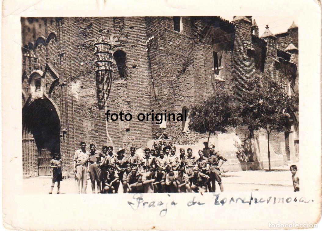 Militaria: SOLDADOS NACIONALES LIBERACION GRANJA DE TORREHERMOSA BADAJOZ GUERRA CIVIL
