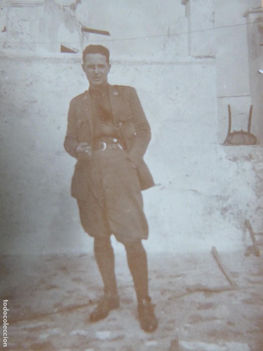 Militaria: Fotograf&iacute;a oficial Regulares. Guerra de Marruecos