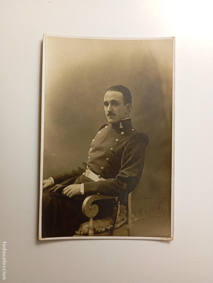 Militaria: FOTOGRAF&Iacute;A POSTAL MILITAR INGENIEROS ALFONSO XIII. ESTUDIO FOTOGR&Aacute;FICO CALVET MADRID. TDKP30G