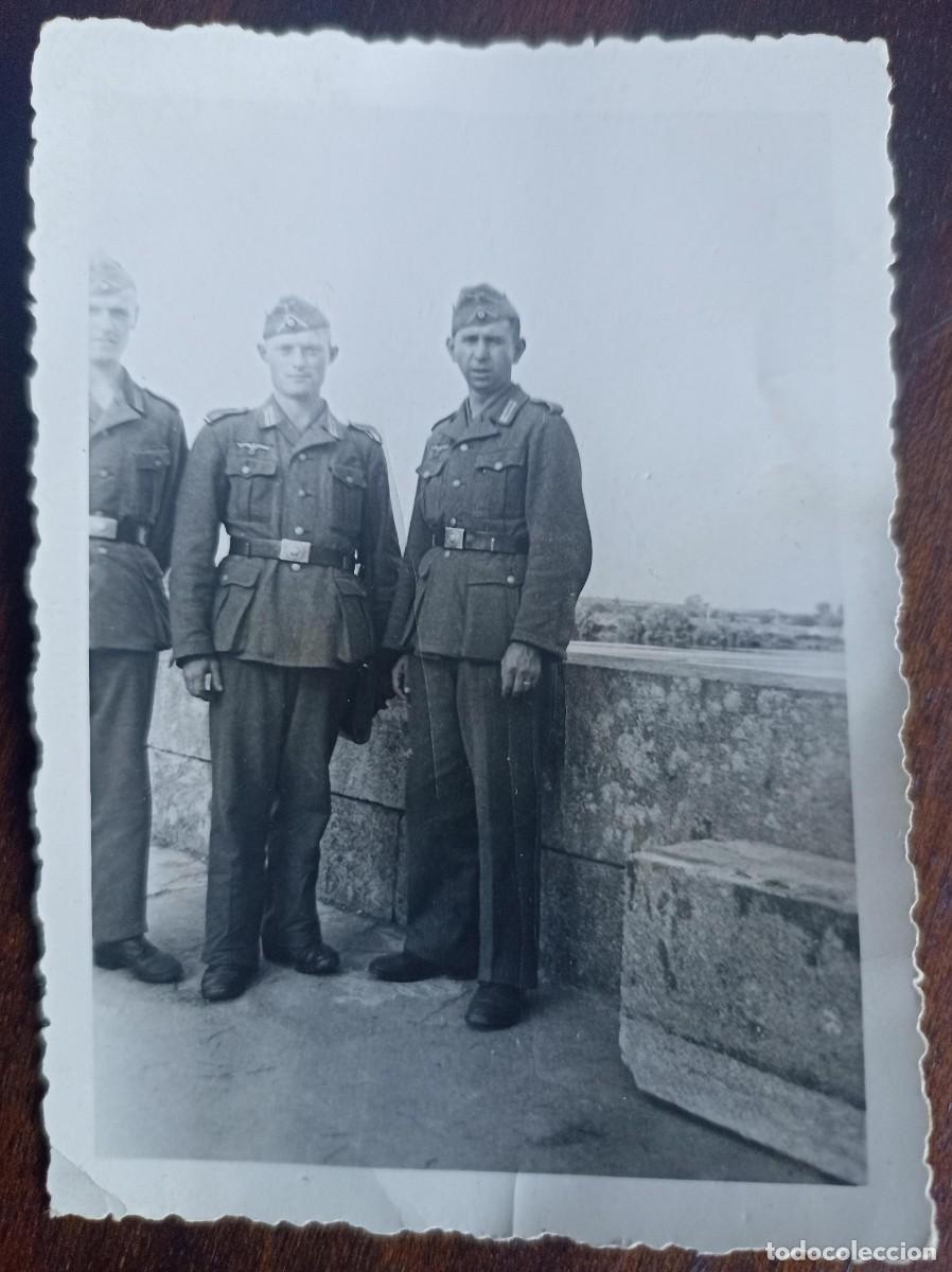 Militaria: Fotograf&iacute;a Original soldados alemanes en B&eacute;lgica (III Reich Hitler- Nazi- Alemania) WWII