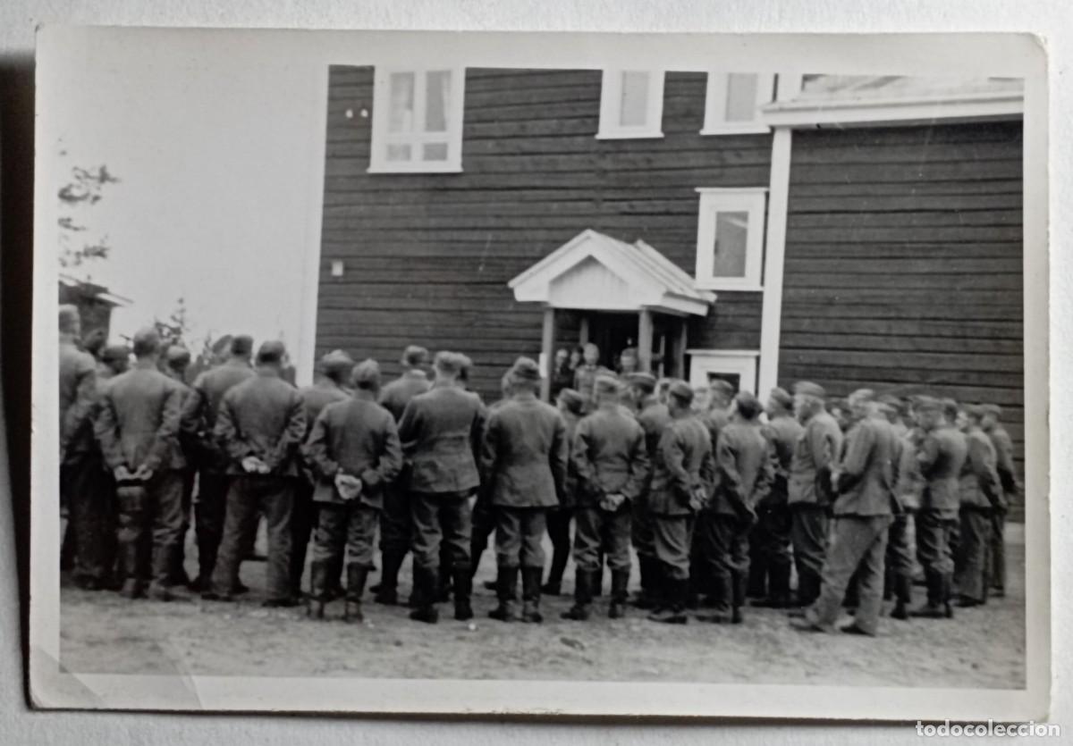 Militaria: Fotograf&iacute;a grupo de soldados de la Wehrmacht (III Reich Hitler- Nazi- Alemania) WWII
