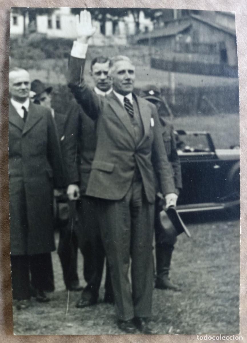 Militaria: Fotograf&iacute;a Original Von Papen y Ribbentrop (III Reich Hitler- Nazi- Alemania) WWII