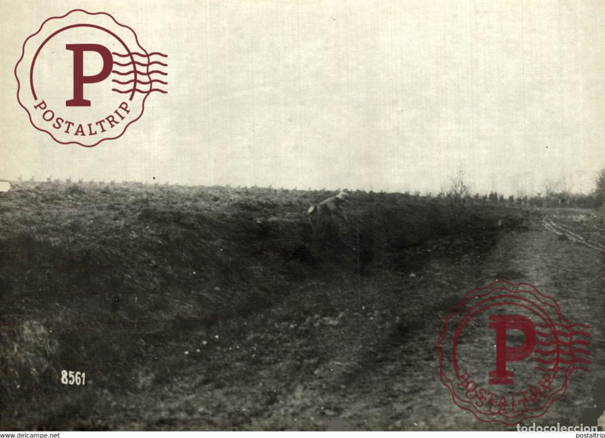 Militaria: WESTFRONT ENGLISCHE PANZER IN HANDE DIE DEUTSCHEN WWI CHARS BLINDES TANKS 16*12CM aktiebolaget bild