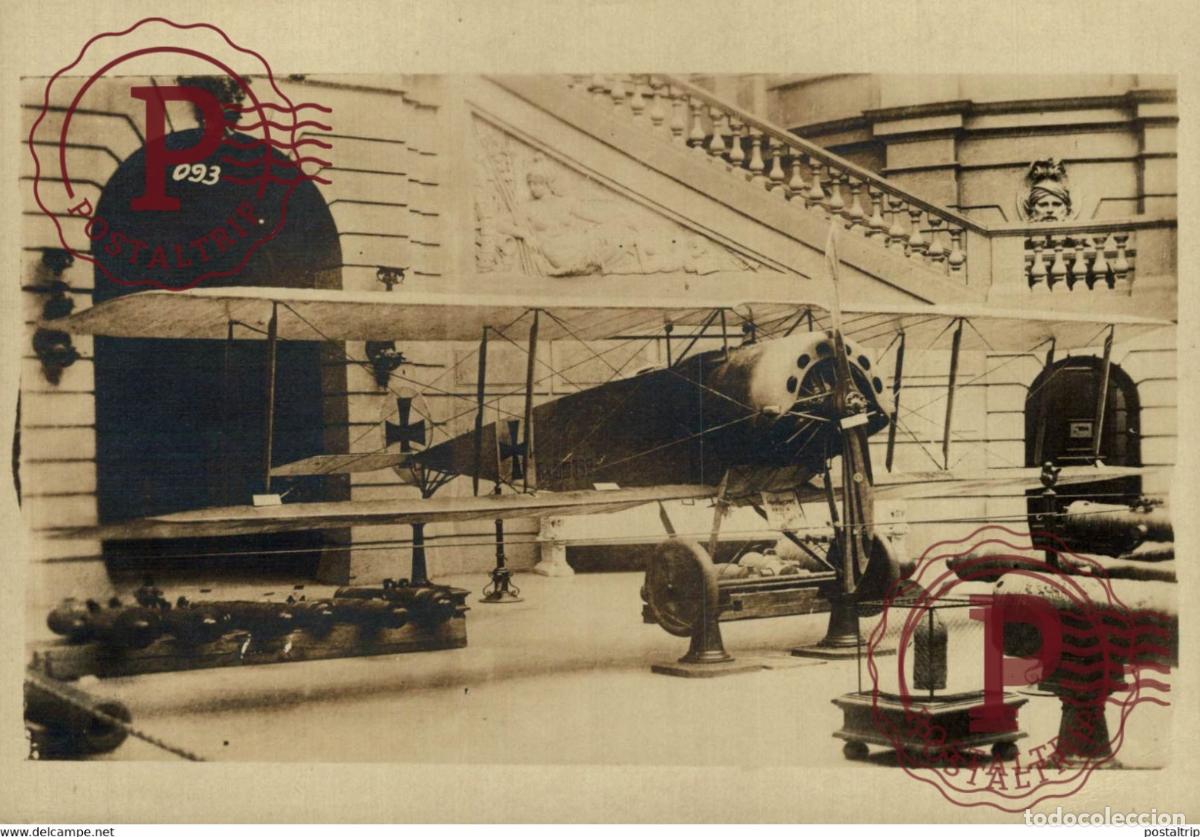 Militaria: FLUGZEUG FLUGHELDEN BOLSCHE IN BERLIN HEROS VOLANT ALLEMAND 16*12CM aktiebolaget bild-centralen SWED