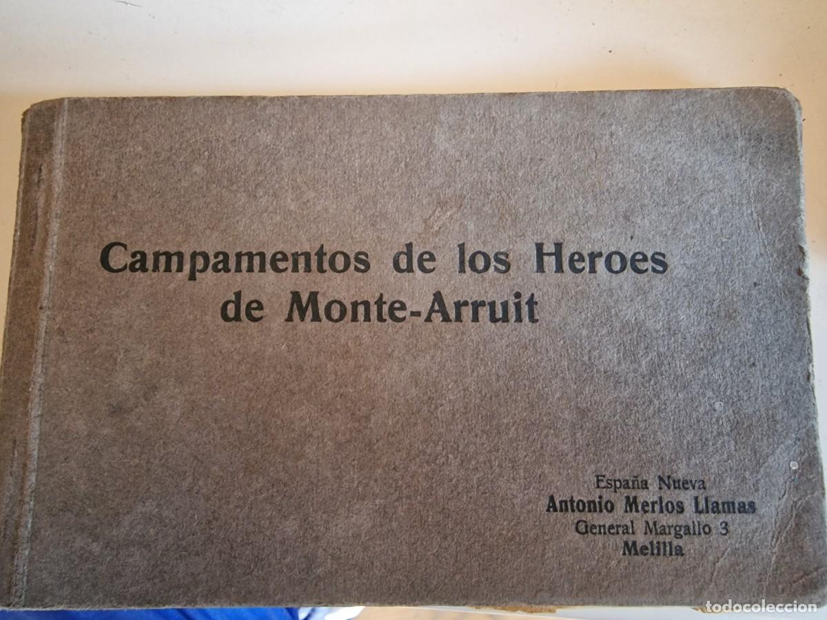 Militaria: &Aacute;lbum Completo 12 Postales Guerra del Rif