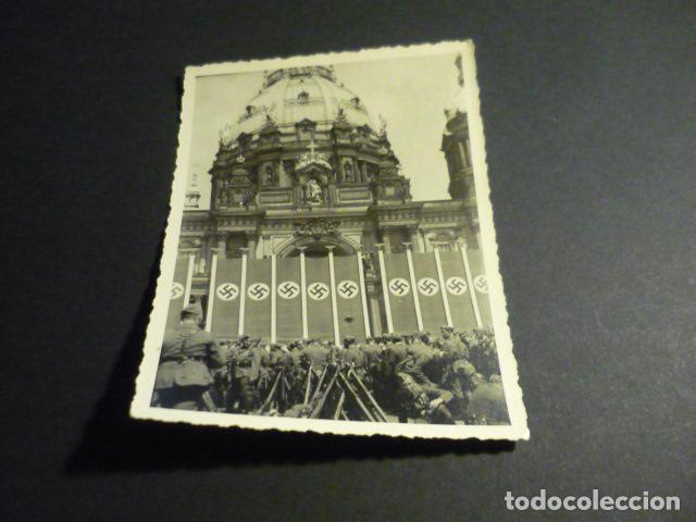 Militaria: BERLIN REGRESO DE LA LEGION CONDOR TRAS GUERRA CIVIL ANTIGUA FOTOGRAFIA 8 X 12 CM