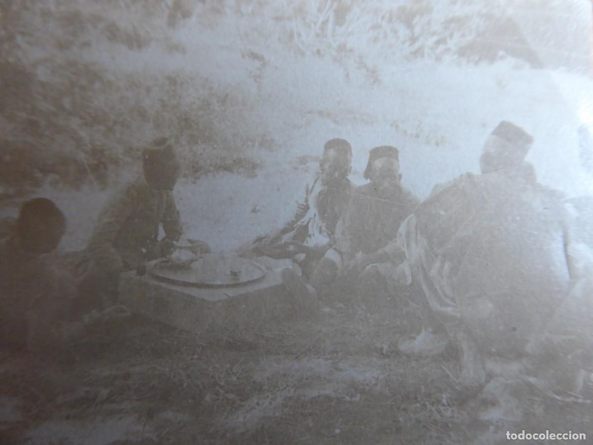 Militaria: Fotograf&iacute;a soldados Regulares. Guerra de Marruecos