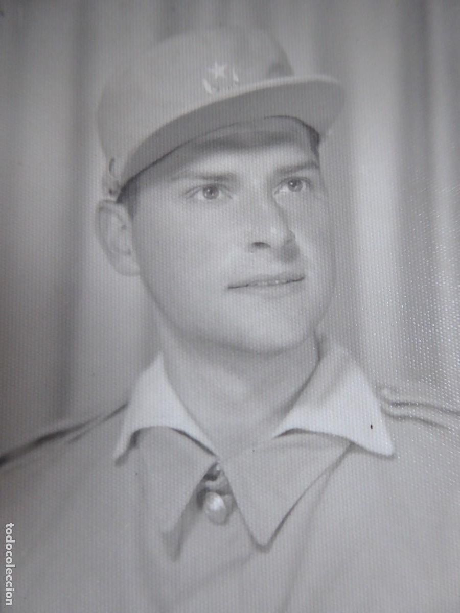 Militaria: Fotograf&iacute;a soldado Agrupaci&oacute;n Tropas N&oacute;madas. 1959