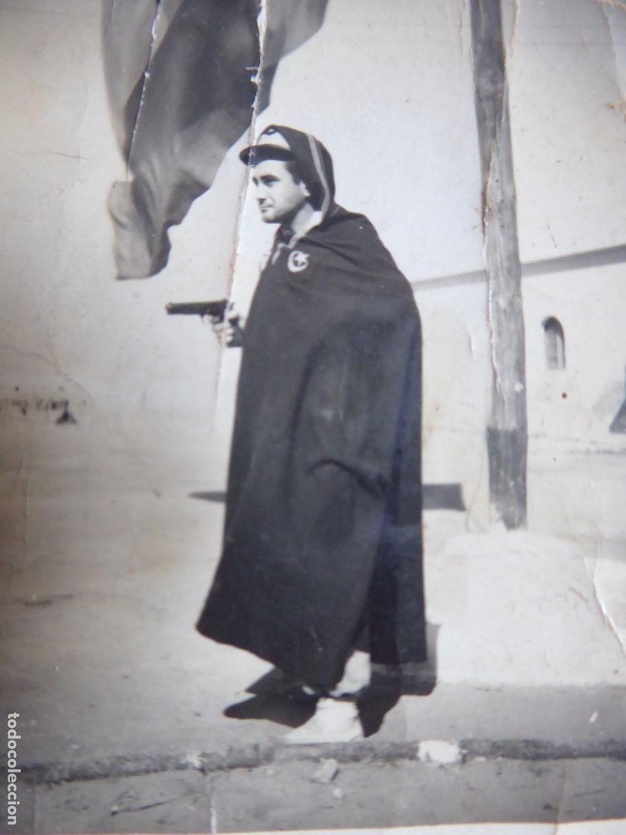 Militaria: Fotograf&iacute;a soldado Agrupaci&oacute;n Tropas N&oacute;madas.