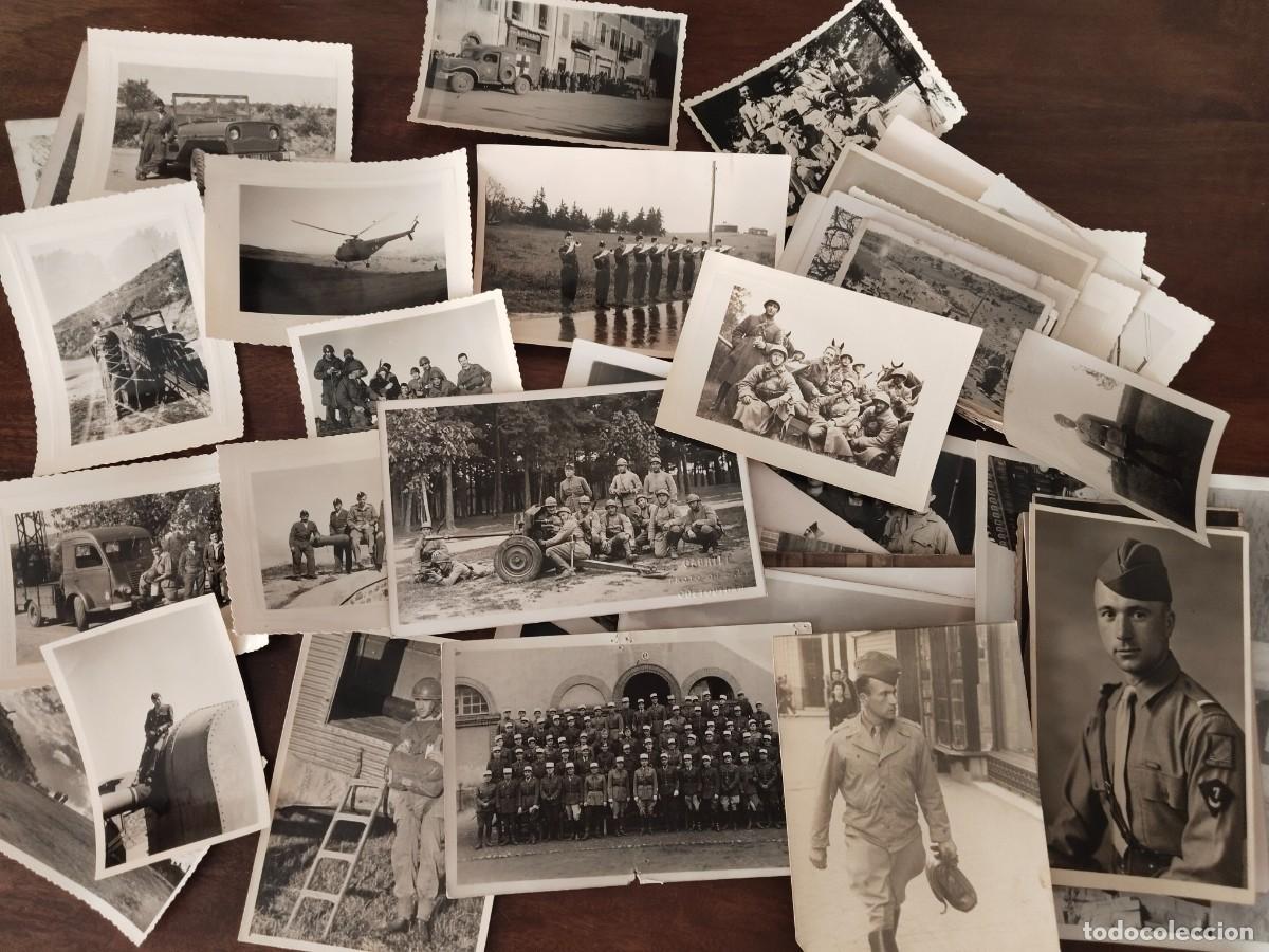 Militaria: Colecci&oacute;n de 60 Fotograf&iacute;as Soldados Franceses desde principios del XX a a&ntilde;os 50/60. Ver.