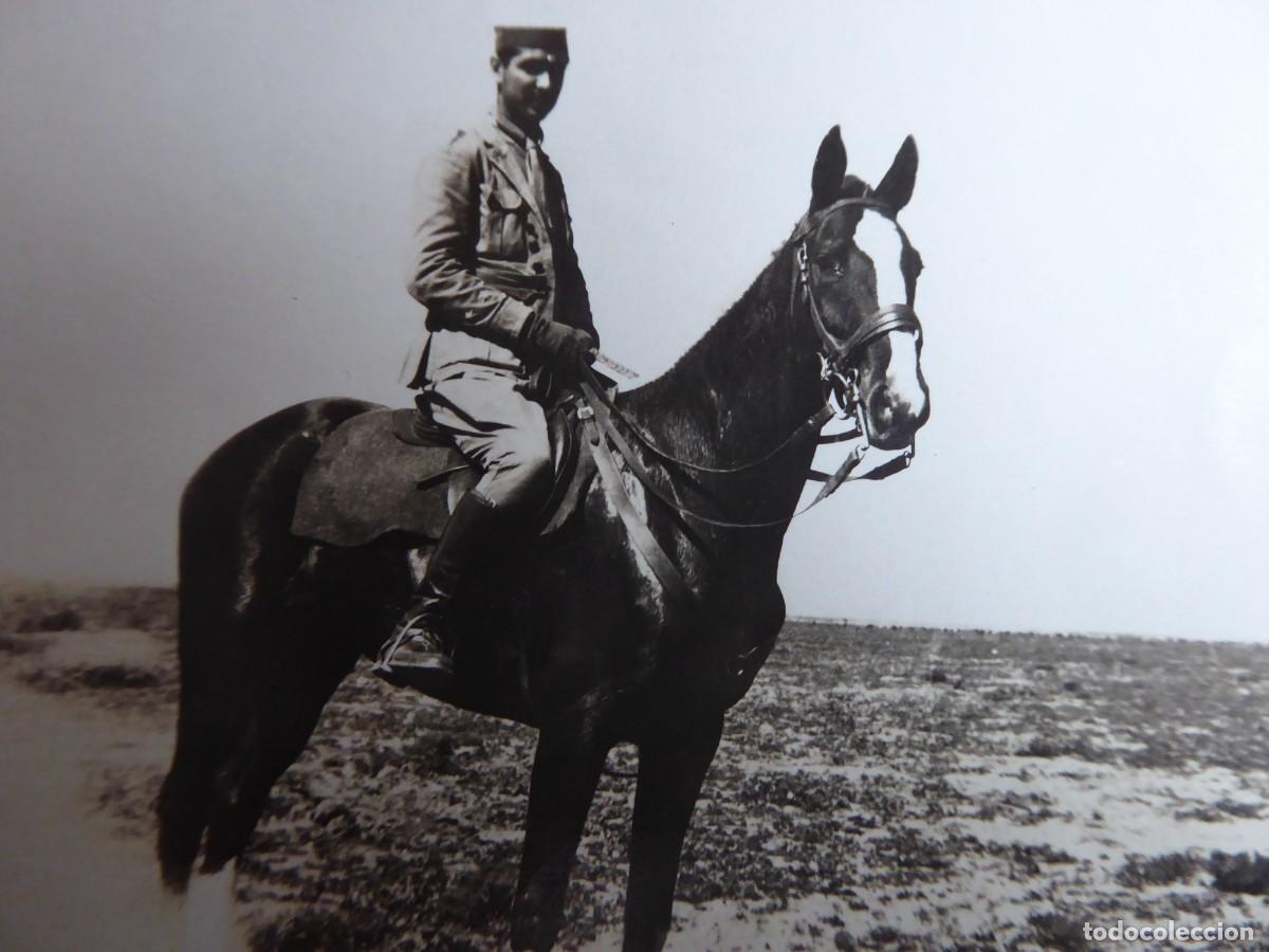 Militaria: Fotograf&iacute;a oficial regulares. Guerra de Marruecos