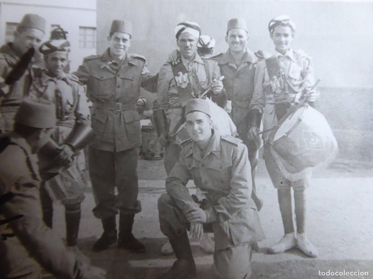Militaria: Fotograf&iacute;a soldados tiradores de Ifni.