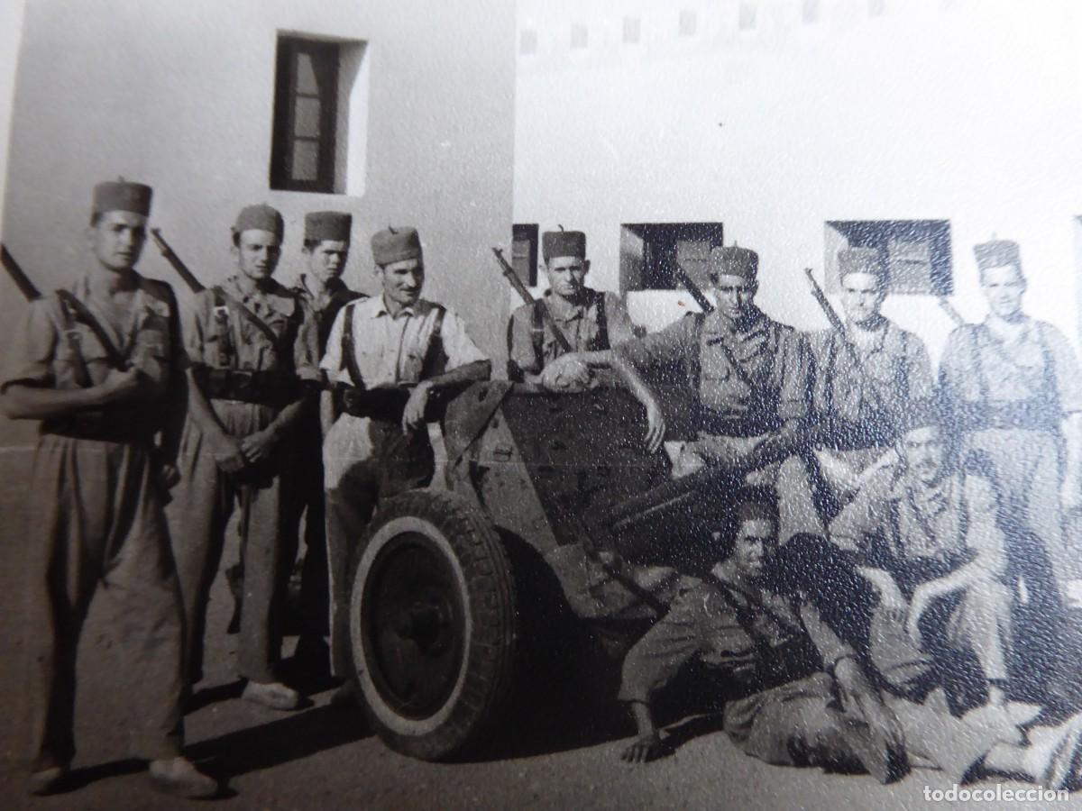 Militaria: Fotograf&iacute;a soldados tiradores de Ifni.