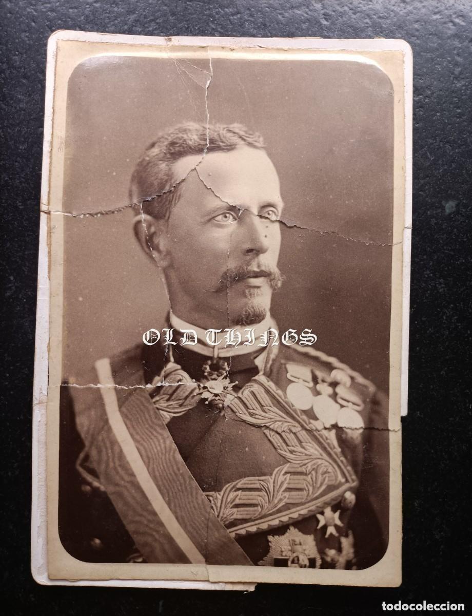 Militaria: FOTOGRAFIA DEL GOBERNADOR CIVIL DE SANTA CLARA Y CAPITAN INTERINO DE PUERTO RICO / Eduardo G&aacute;mir Mal