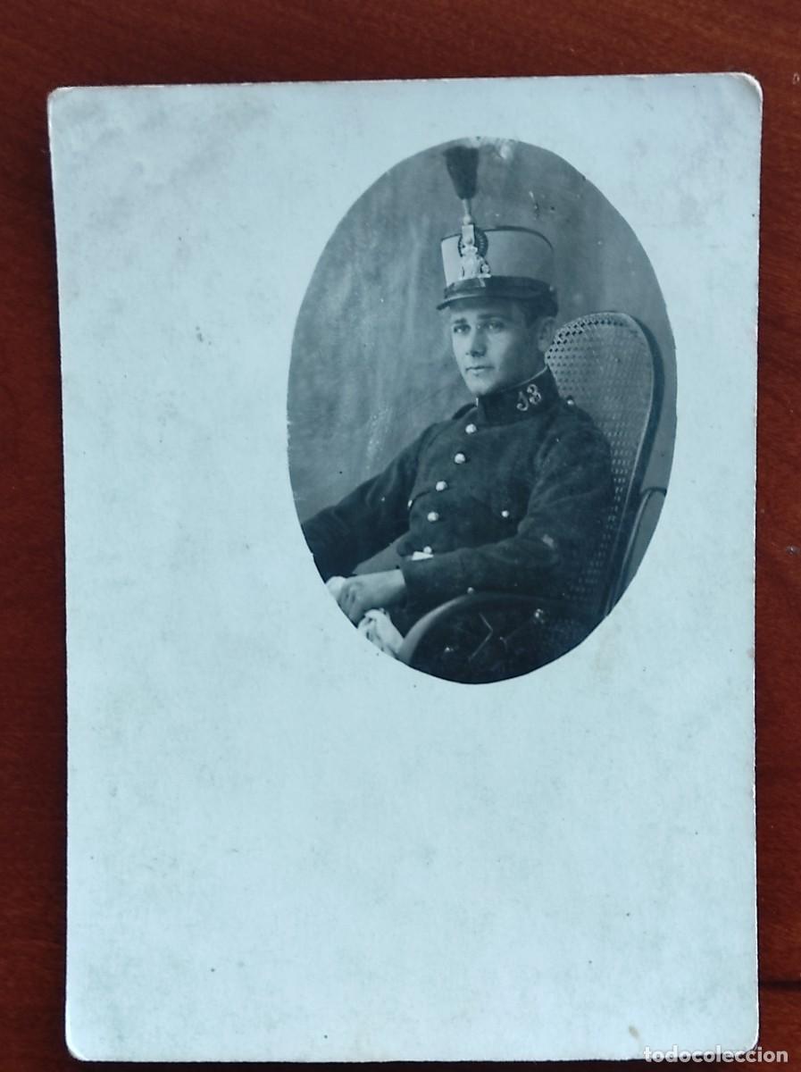 Militaria: RETRATO DE UN MILITAR SIN FECHAR Y DATAR FOT&Oacute;GRAFO