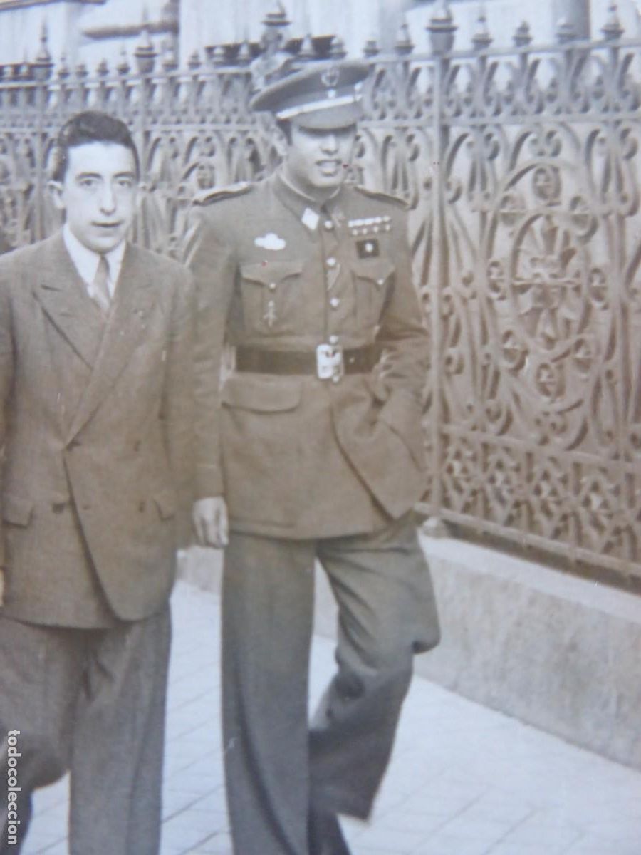 Militaria: Fotograf&iacute;a alf&eacute;rez provisional del ej&eacute;rcito espa&ntilde;ol. Carrista