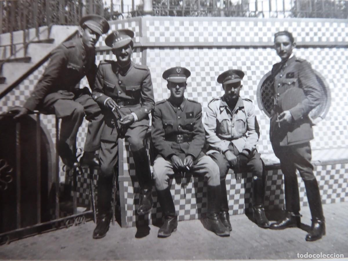 Militaria: Fotograf&iacute;a alf&eacute;rez provisional del ej&eacute;rcito espa&ntilde;ol.