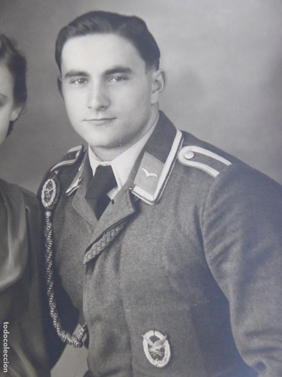 Militaria: Fotograf&iacute;a sargento Luftwaffe. Unteroffizier