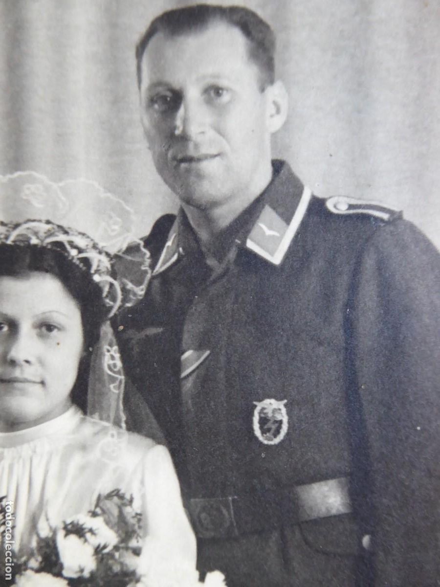 Military Antiques: Fotograf&iacute;a sargento Luftwaffe. Unteroffizier Erdkampfabzeichen