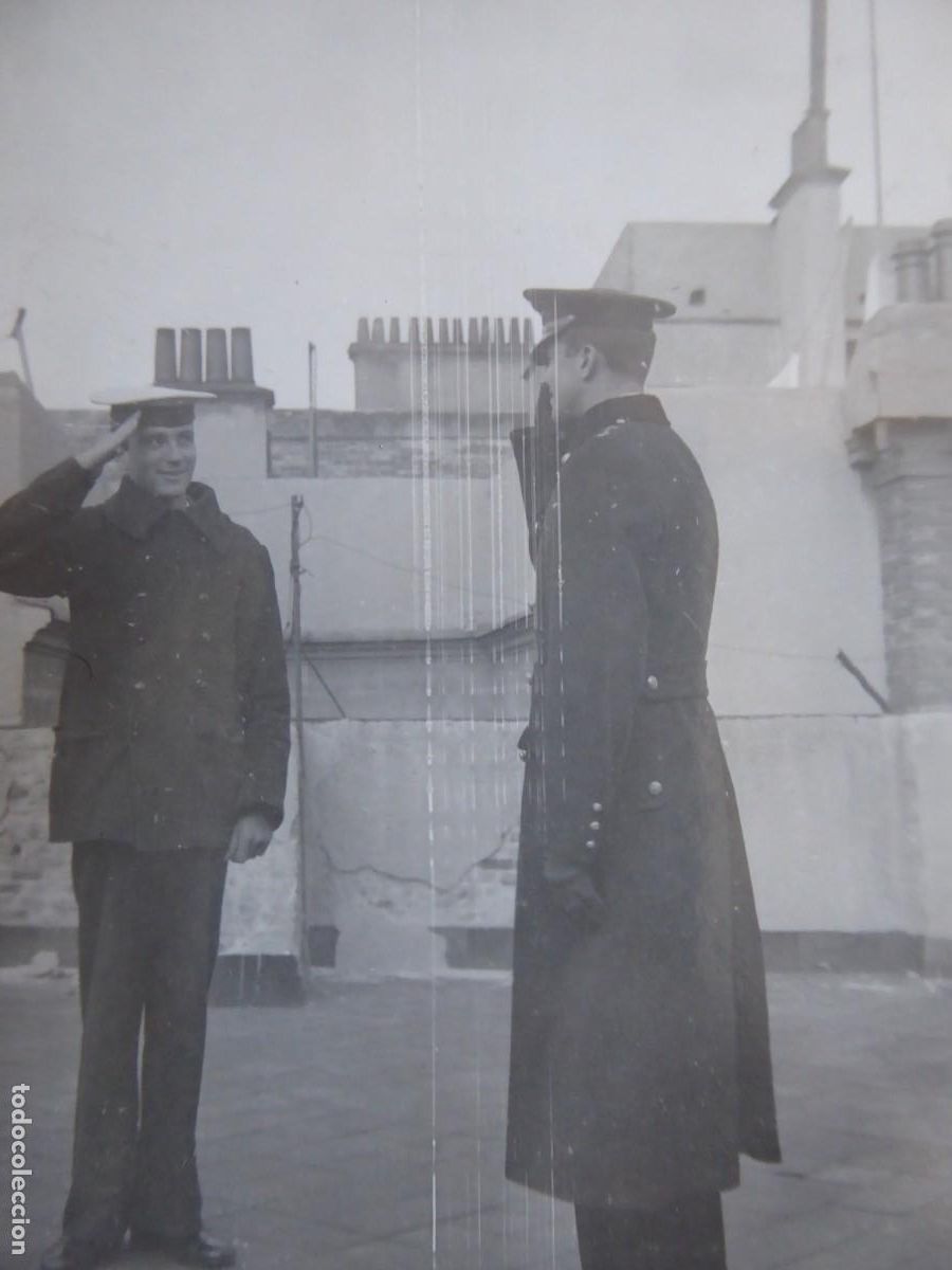 Militaria: Fotograf&iacute;a marinero armada.