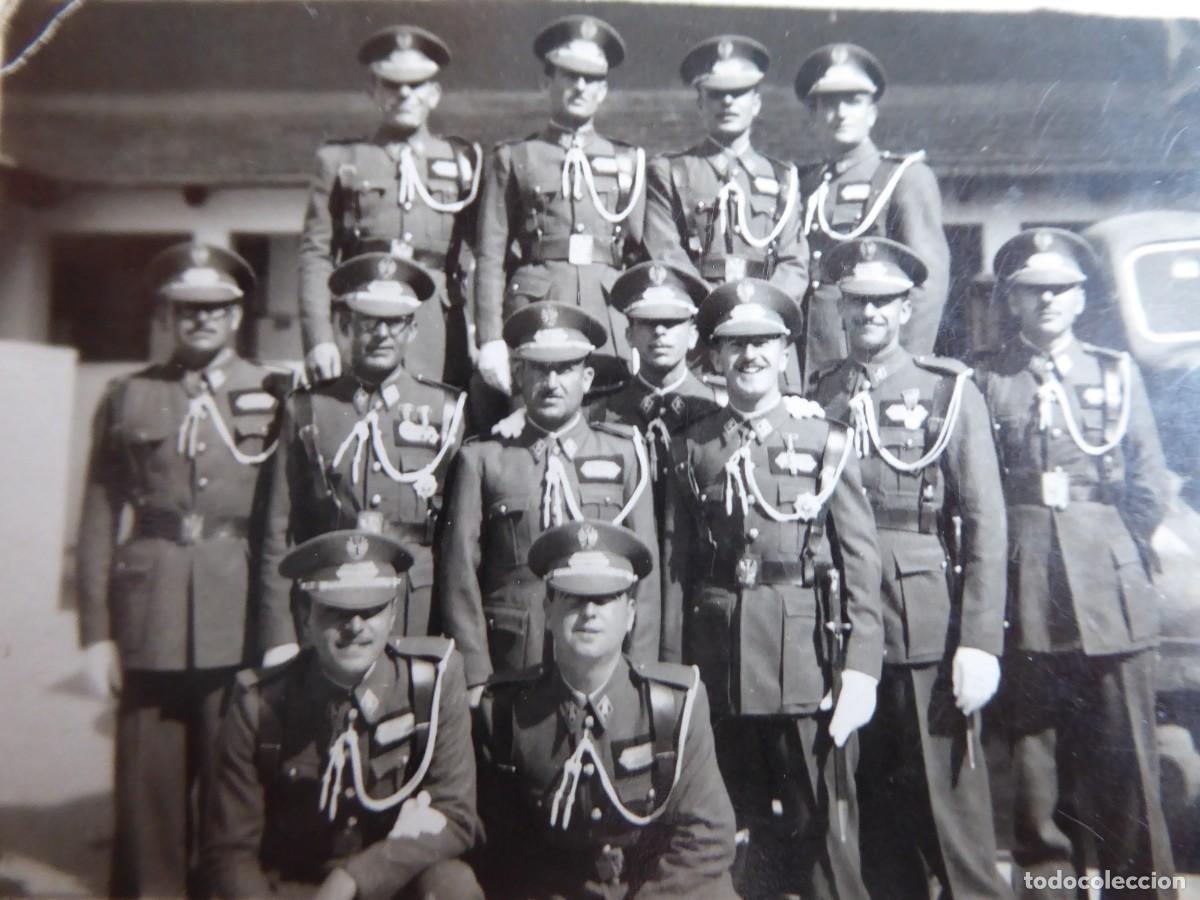 Militaria: Fotograf&iacute;a sargentos provisional del ej&eacute;rcito espa&ntilde;ol. Academia