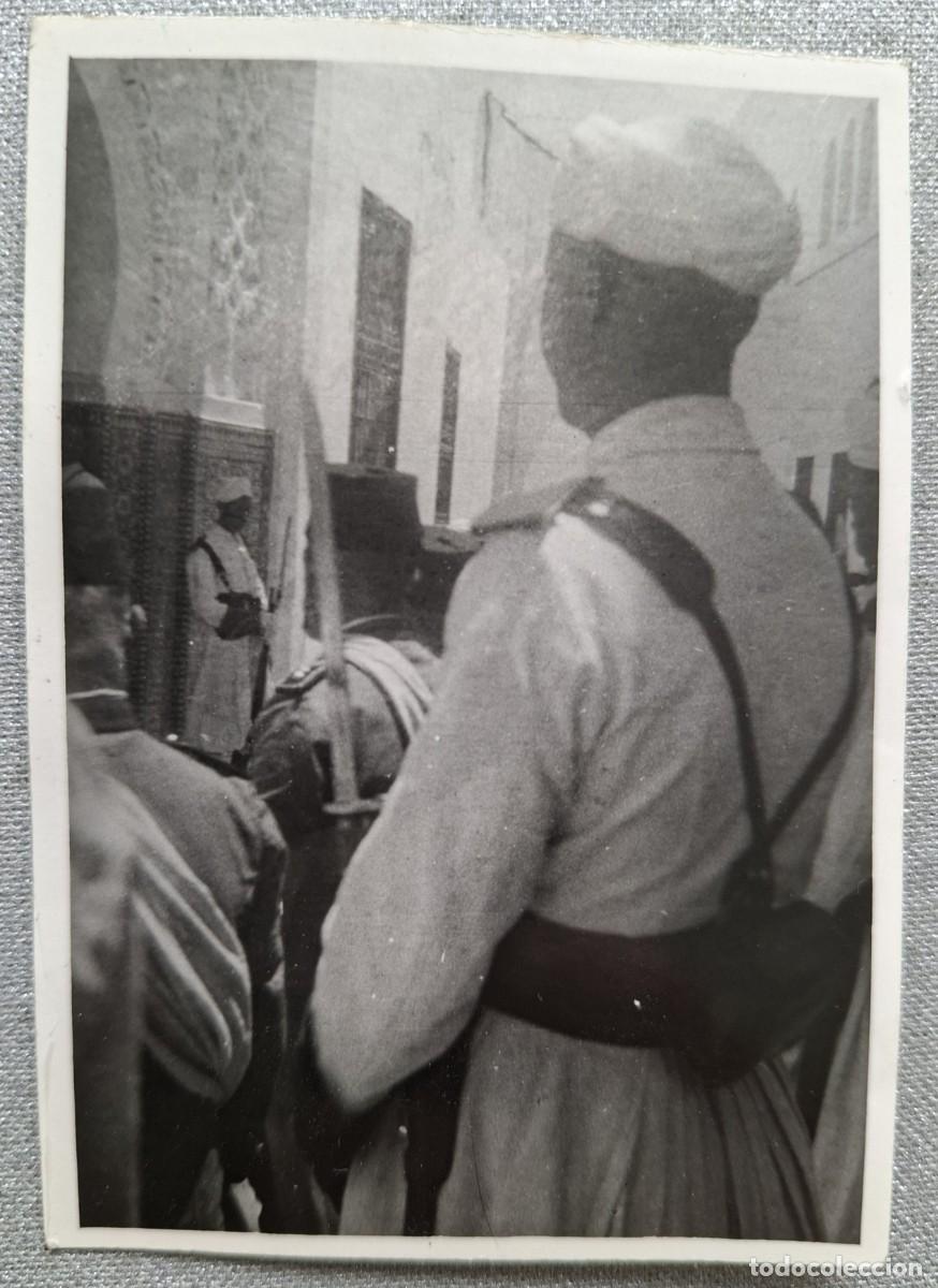 Militaria: FOTO DE LA GUARDIA MORA DE FRANCO