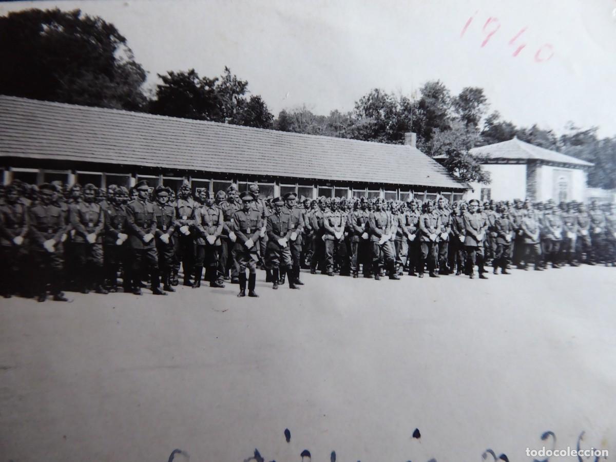 Militaria: Fotograf&iacute;a oficiales del ej&eacute;rcito espa&ntilde;ol. Valladolid 1940