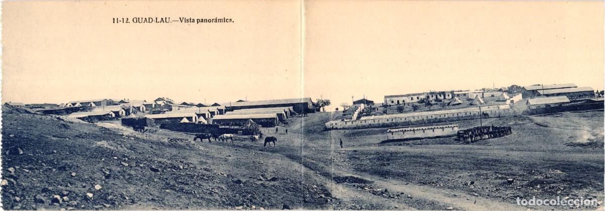 Militaria: Campamento militar espa&ntilde;ol en el Rif - Guad-Alu o Guad-el-Arba - Guerra del Rif 1909 - 1927