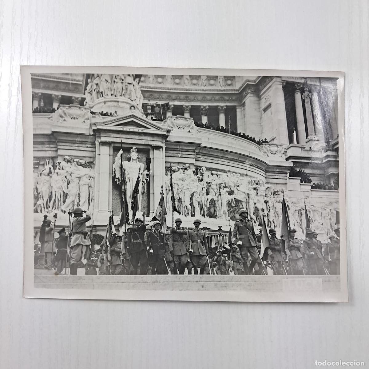 Militaria: Fotografia Storica Originale Istituto Luce (1938) - Distribuzione Ricompense al Valor Militare